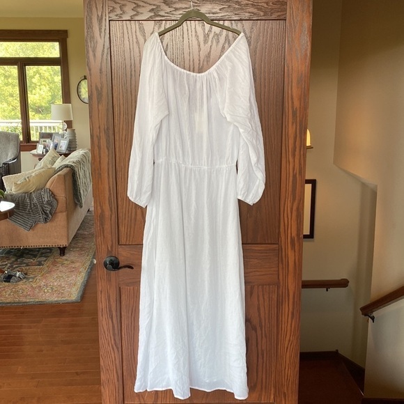 Tularosa  for Revole long sleeve white swim coverup in size XL. NWT - Picture 5 of 5